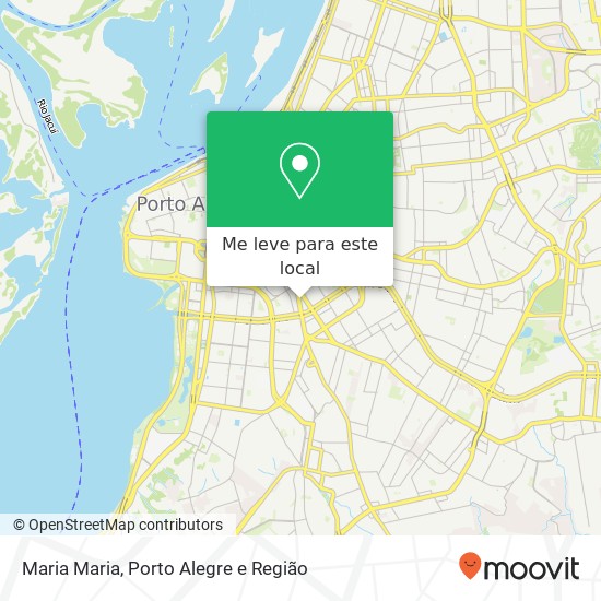 Maria Maria, Praça Piratini Azenha Porto Alegre-RS 90040-170 mapa