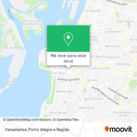 Venezianos mapa