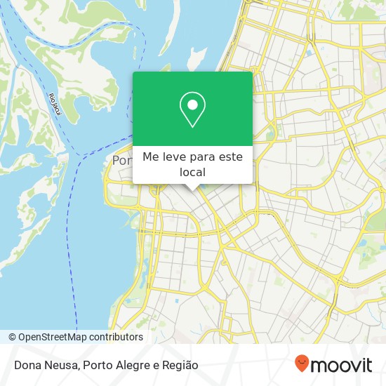 Dona Neusa, Rua General Lima e Silva, 806 Cidade Baixa Porto Alegre-RS 90050-100 mapa
