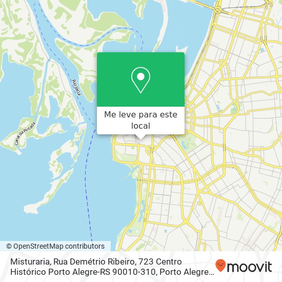 Misturaria, Rua Demétrio Ribeiro, 723 Centro Histórico Porto Alegre-RS 90010-310 mapa