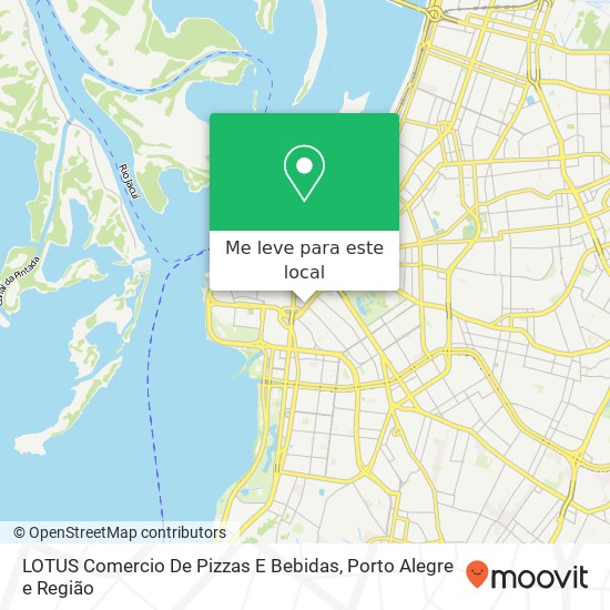 LOTUS Comercio De Pizzas E Bebidas, Avenida Loureiro da Silva, 1570 Centro Histórico Porto Alegre-RS 90050-240 mapa