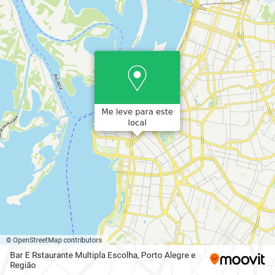 Bar E Rstaurante Multipla Escolha mapa