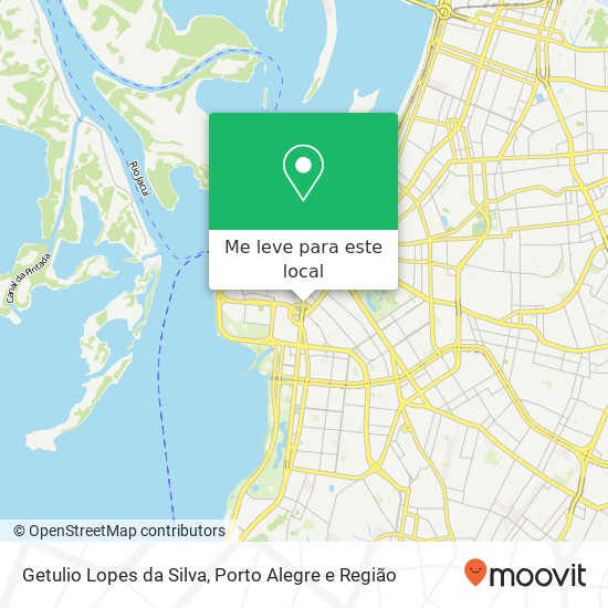 Getulio Lopes da Silva, Avenida Borges de Medeiros, 1224 Centro Histórico Porto Alegre-RS 90020-025 mapa