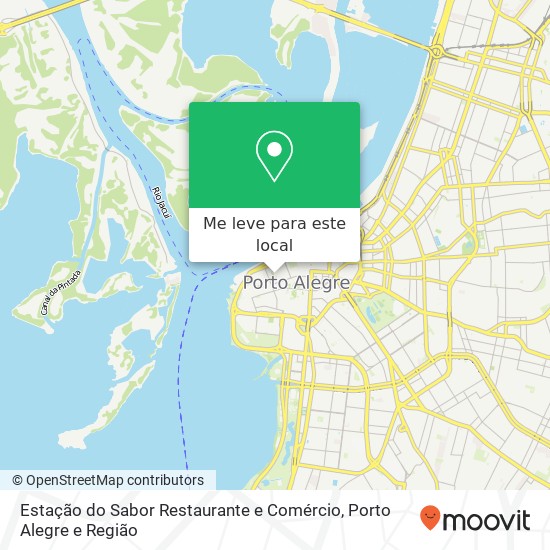 Estação do Sabor Restaurante e Comércio, Rua dos Andradas Centro Histórico Porto Alegre-RS 90020-004 mapa