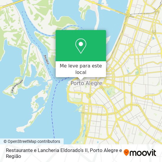 Restaurante e Lancheria Eldorado's II mapa