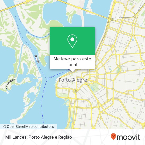 Mil Lances, Rua Siqueira Campos, 1100 Centro Histórico Porto Alegre-RS 90010-001 mapa