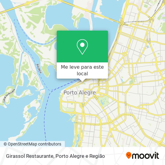 Girassol Restaurante mapa