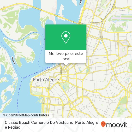 Classic Beach Comercio Do Vestuario, Rua Ernesto Alves, 55 Floresta Porto Alegre-RS 90220-190 mapa