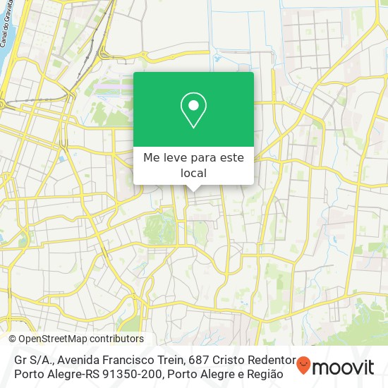 Gr S / A., Avenida Francisco Trein, 687 Cristo Redentor Porto Alegre-RS 91350-200 mapa