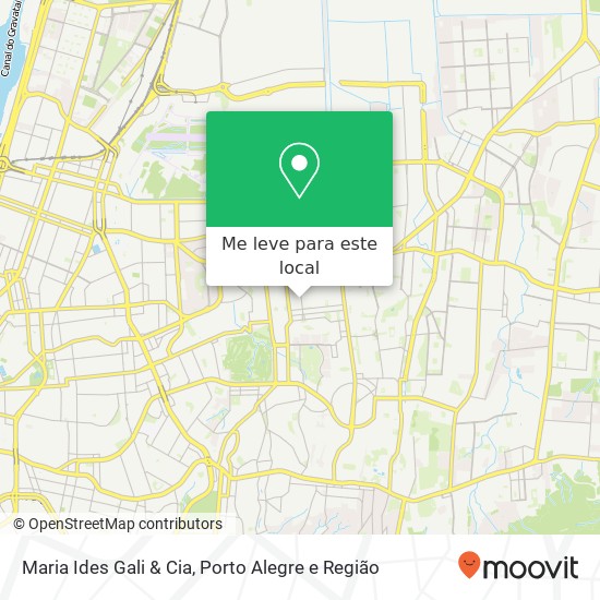 Maria Ides Gali & Cia, Avenida Francisco Trein, 655 Cristo Redentor Porto Alegre-RS 91350-200 mapa