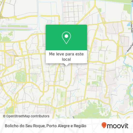 Bolicho do Seu Roque, Rua Bento Nunes da Cunha Jardim Itu Porto Alegre-RS 91220-580 mapa