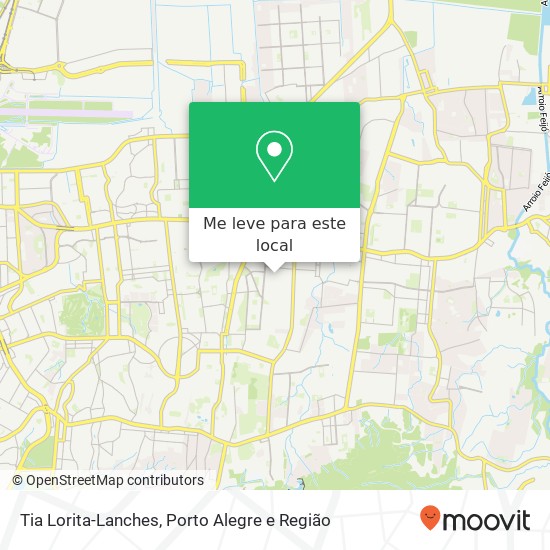 Tia Lorita-Lanches, Rua Professora Lygia Tatsch Rothmann Jardim Itu Porto Alegre-RS 91220-110 mapa