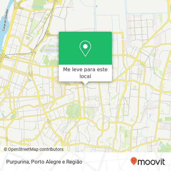 Purpurina, Avenida Grécia Cristo Redentor Porto Alegre-RS 91350-070 mapa