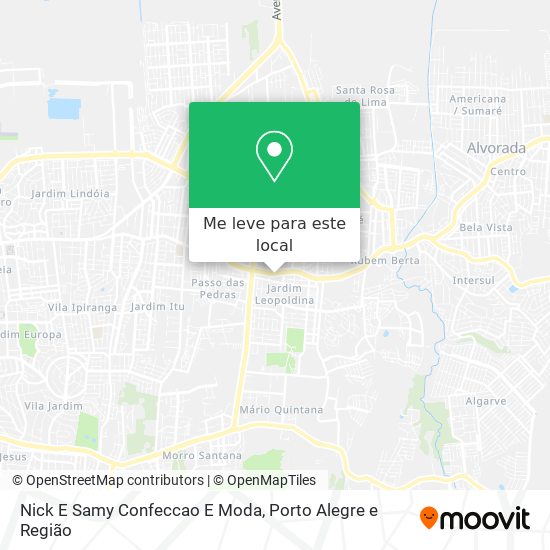 Nick E Samy Confeccao E Moda mapa