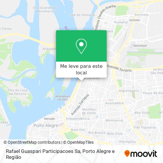 Rafael Guaspari Participacoes Sa mapa