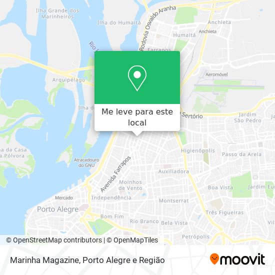 Marinha Magazine mapa