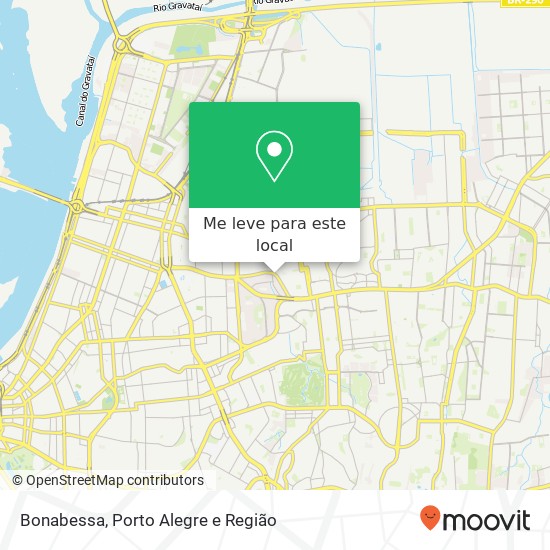 Bonabessa, Avenida Assis Brasil Passo da Areia Porto Alegre-RS 91010-000 mapa