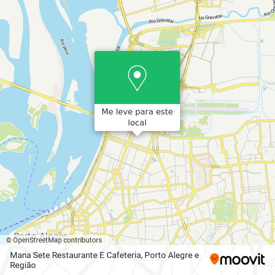 Mana Sete Restaurante E Cafeteria mapa