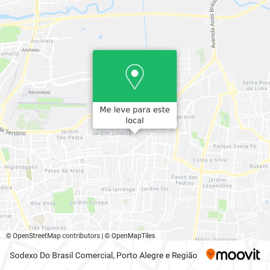 Sodexo Do Brasil Comercial mapa
