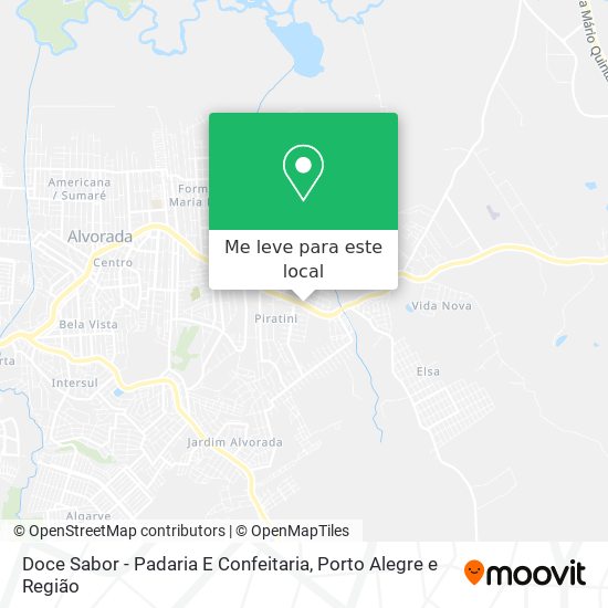 Doce Sabor - Padaria E Confeitaria mapa