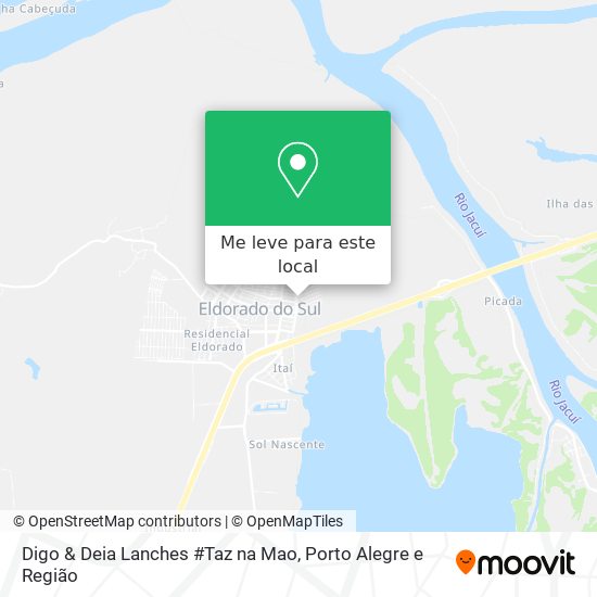 Digo & Deia Lanches #Taz na Mao mapa