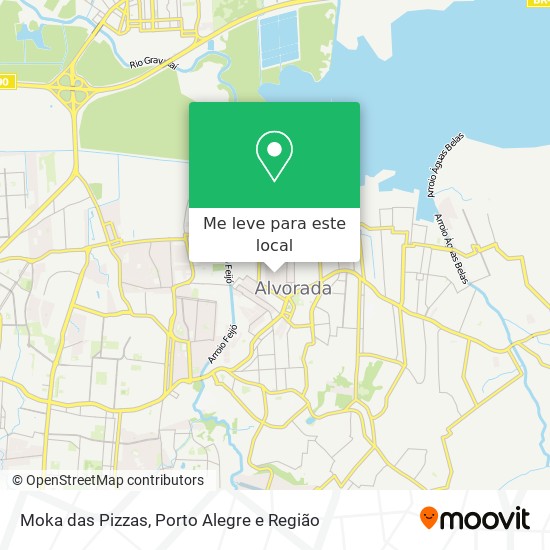 Moka das Pizzas mapa