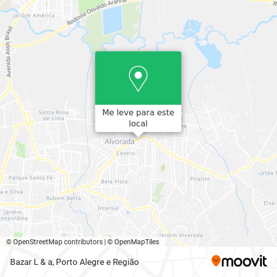 Bazar L & a mapa