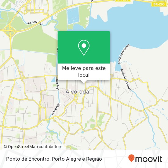 Ponto de Encontro, Rua Doutor João Inácio Centro Alvorada-RS 94824-000 mapa