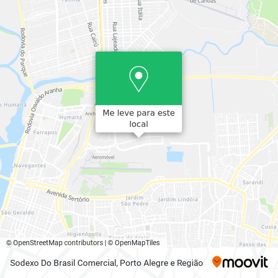 Sodexo Do Brasil Comercial mapa