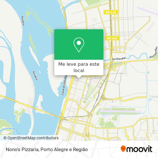 Nono's Pizzaria mapa