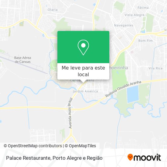 Palace Restaurante mapa