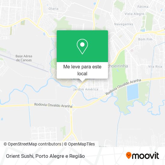 Orient Sushi mapa