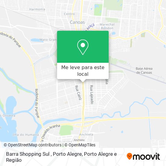 Barra Shopping Sul , Porto Alegre mapa