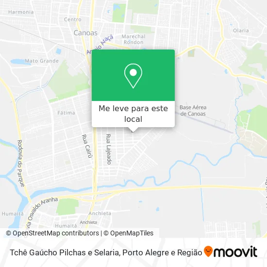 Tchê Gaúcho Pilchas e Selaria mapa
