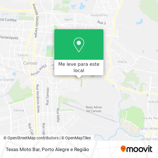 Texas Moto Bar mapa