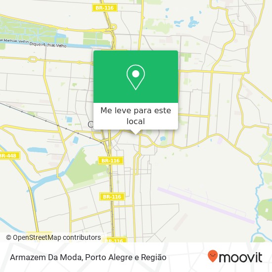 Armazem Da Moda, Rua Quinze de Novembro, 71 Marechal Rondon Canoas-RS 92025-380 mapa