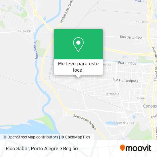 Rico Sabor mapa