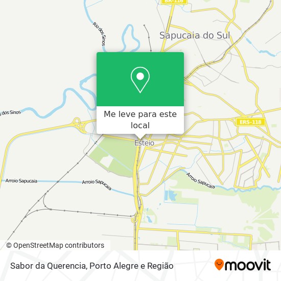 Sabor da Querencia mapa