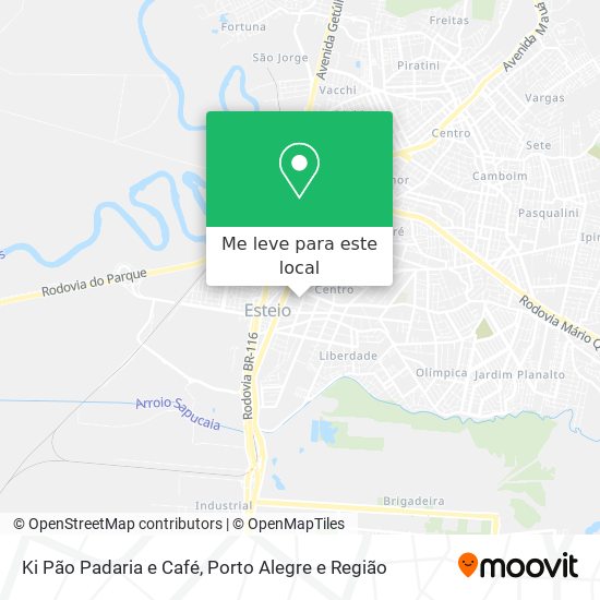 Ki Pão Padaria e Café mapa