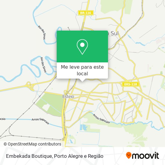 Embekada Boutique mapa