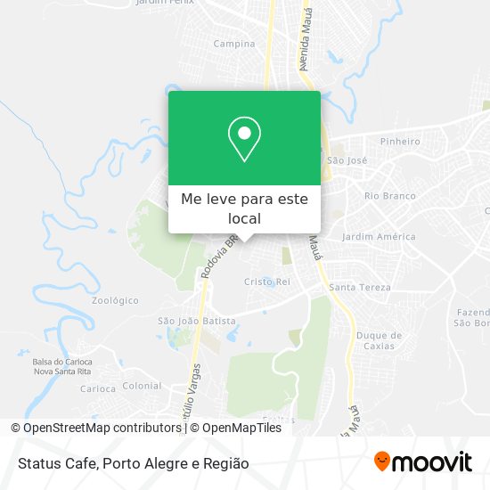 Status Cafe mapa