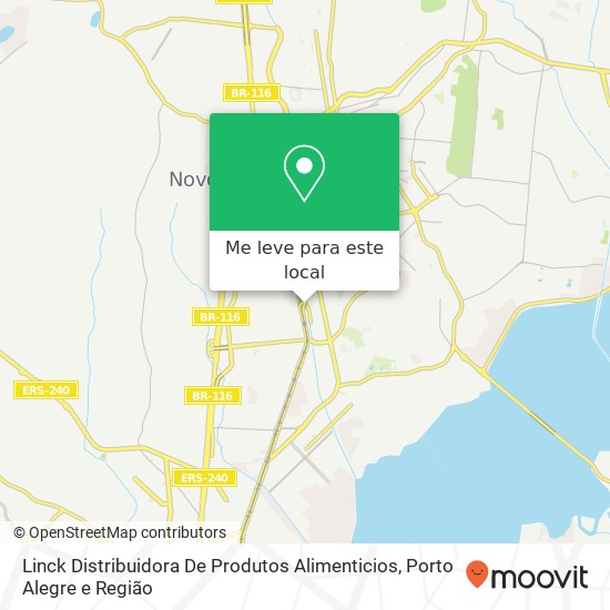 Linck Distribuidora De Produtos Alimenticios, Avenida Primeiro de Março, 3033 Ideal Novo Hamburgo-RS 93320-010 mapa