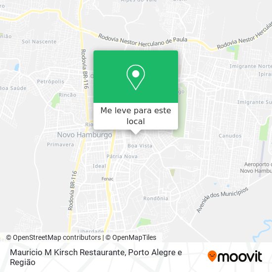 Mauricio M Kirsch Restaurante mapa