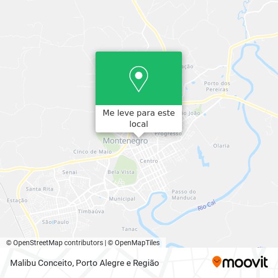 Malibu Conceito mapa