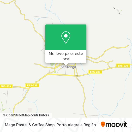 Mega Pastel & Coffee Shop mapa