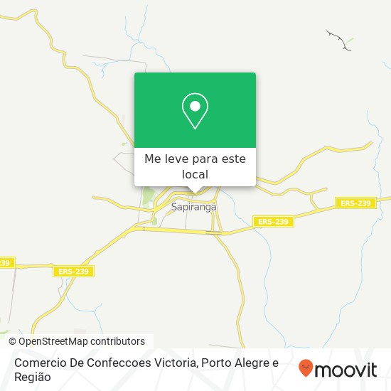 Comercio De Confeccoes Victoria, Rua Carlos Biehl, 54 Sapiranga Sapiranga-RS 93800-042 mapa