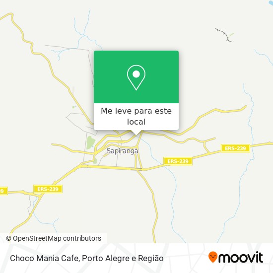 Choco Mania Cafe mapa
