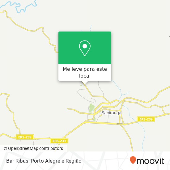 Bar Ribas, Rua Kraemer-Eck, 1350 Sapiranga Sapiranga-RS 93800-000 mapa