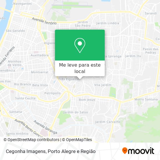 Cegonha Imagens mapa