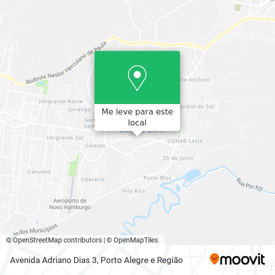 Avenida Adriano Dias 3 mapa